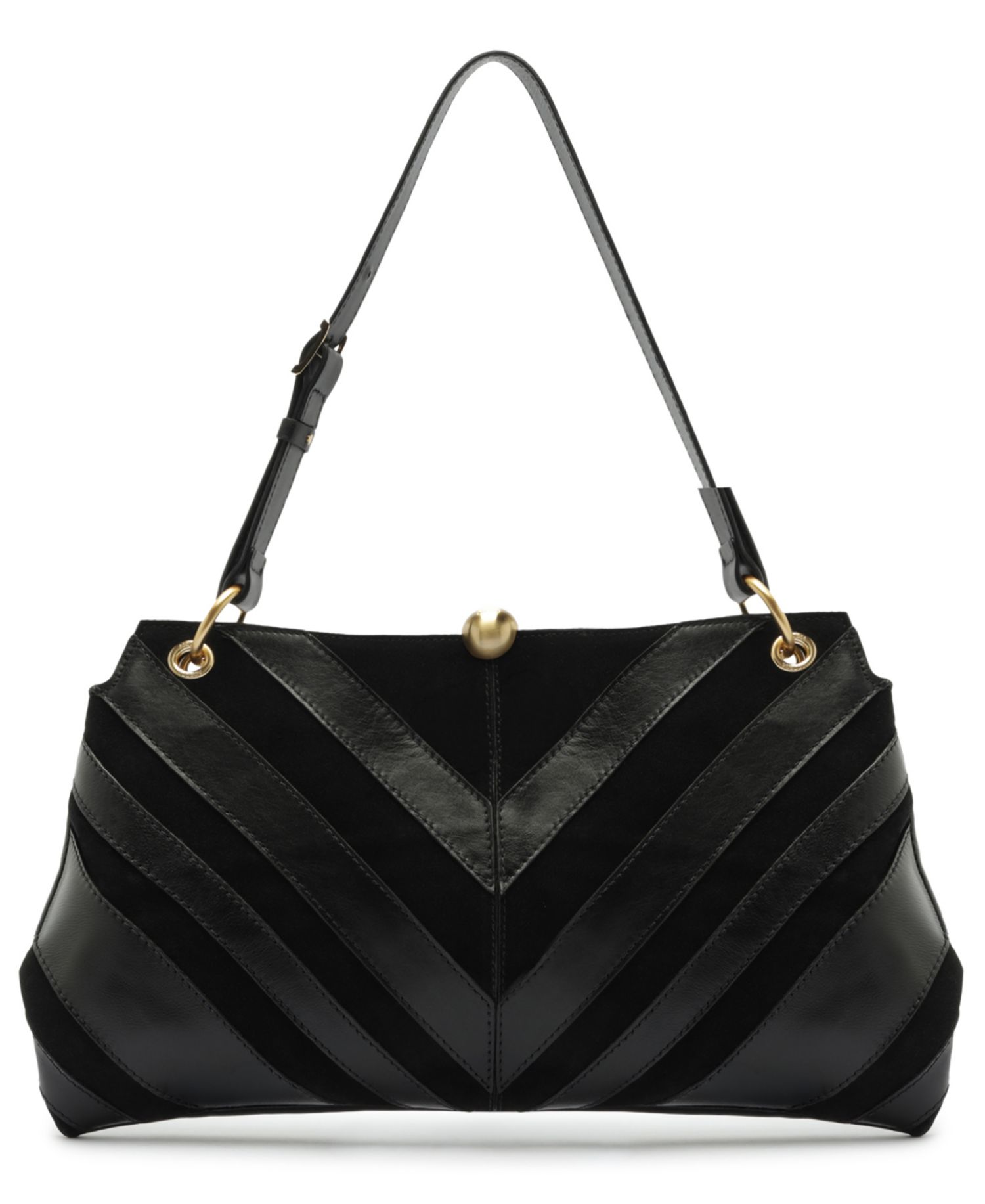 Aurora Medium Leather Shoulder Handbag