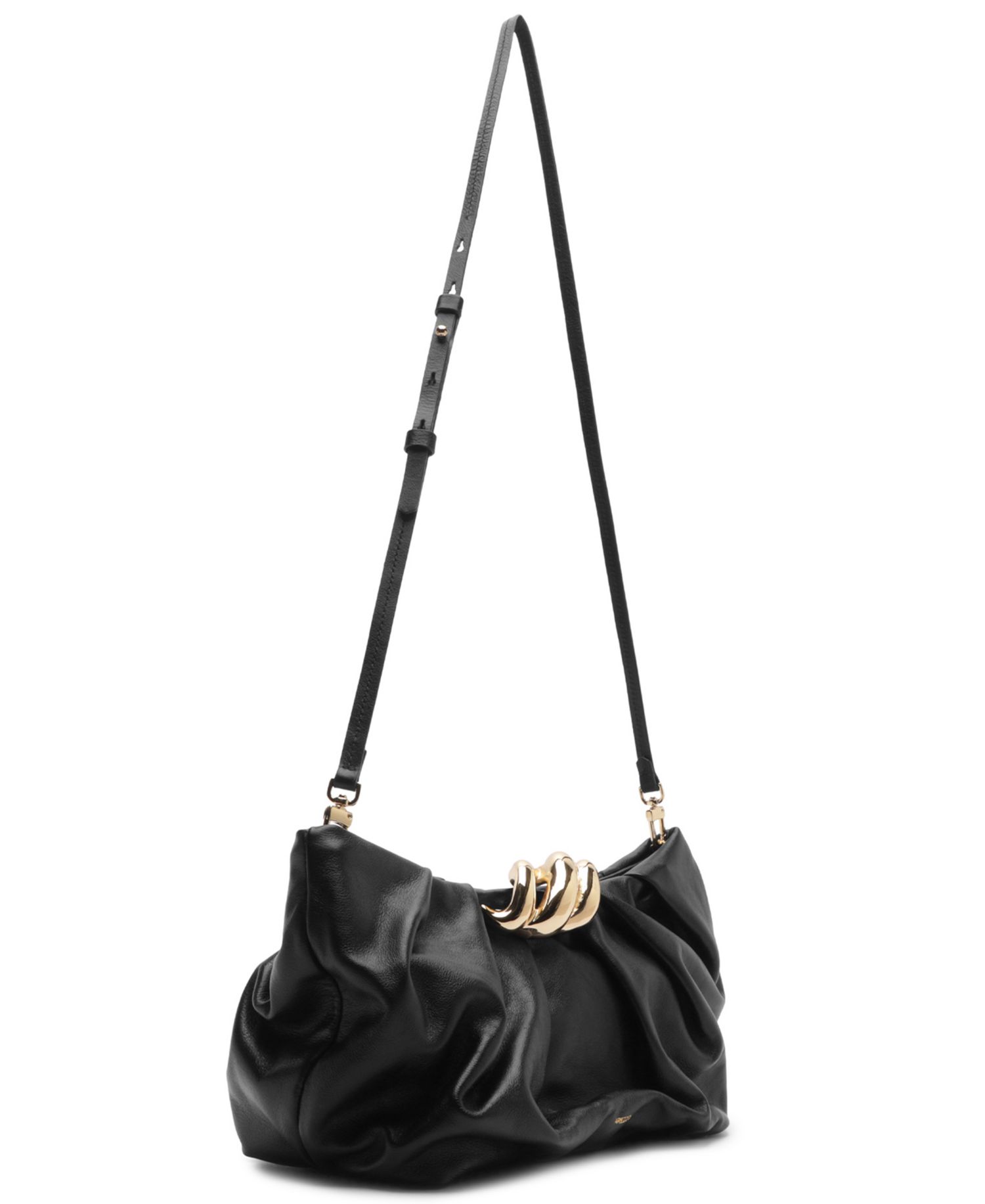 Caitlyn Medium Leather Clutch Handbag