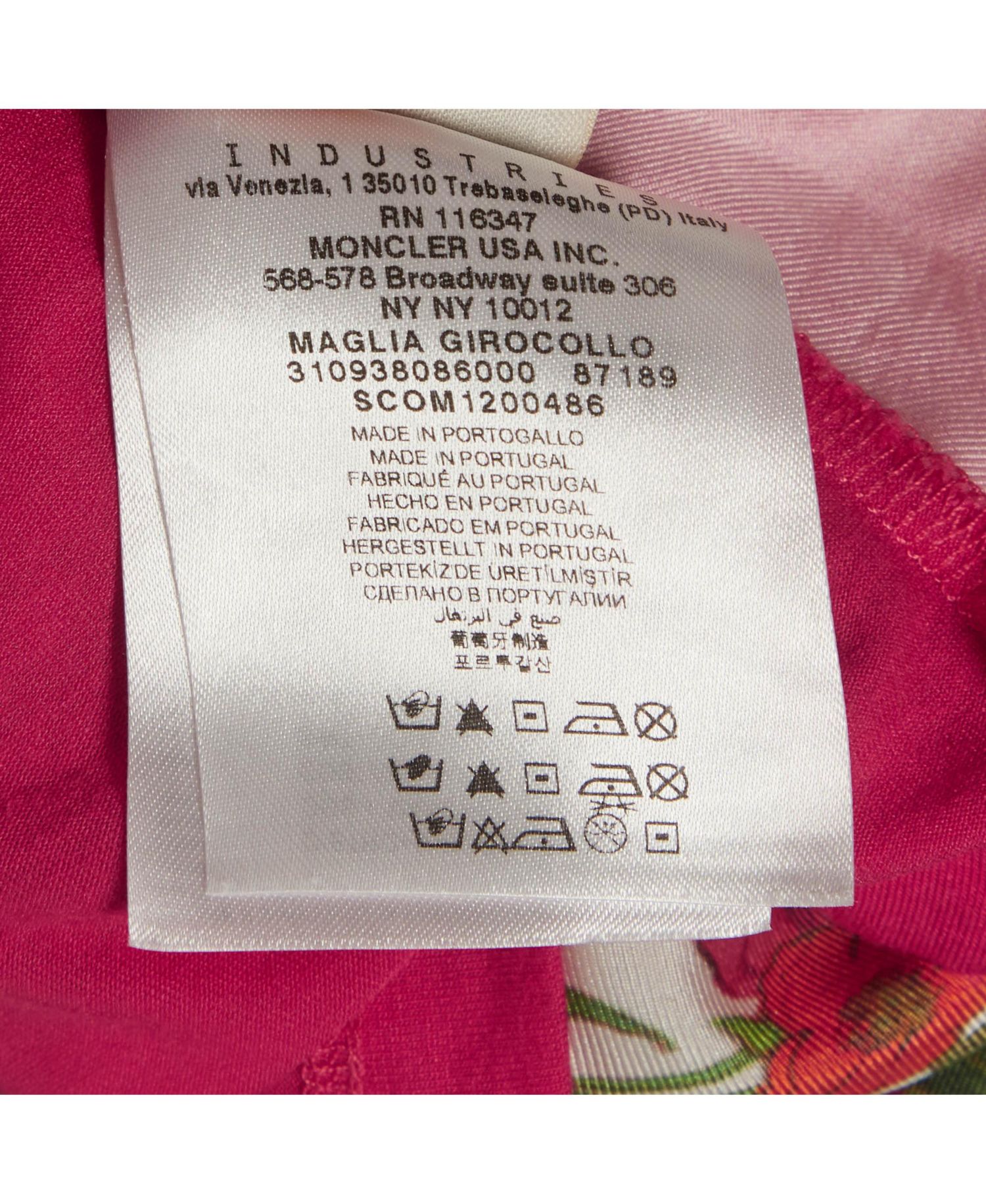 Women's Floral Print Silk and Jersey T-Shirt
