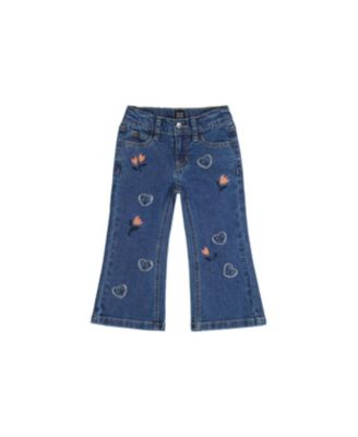 Little and Big Girl (6-8) Boot Leg Jeans