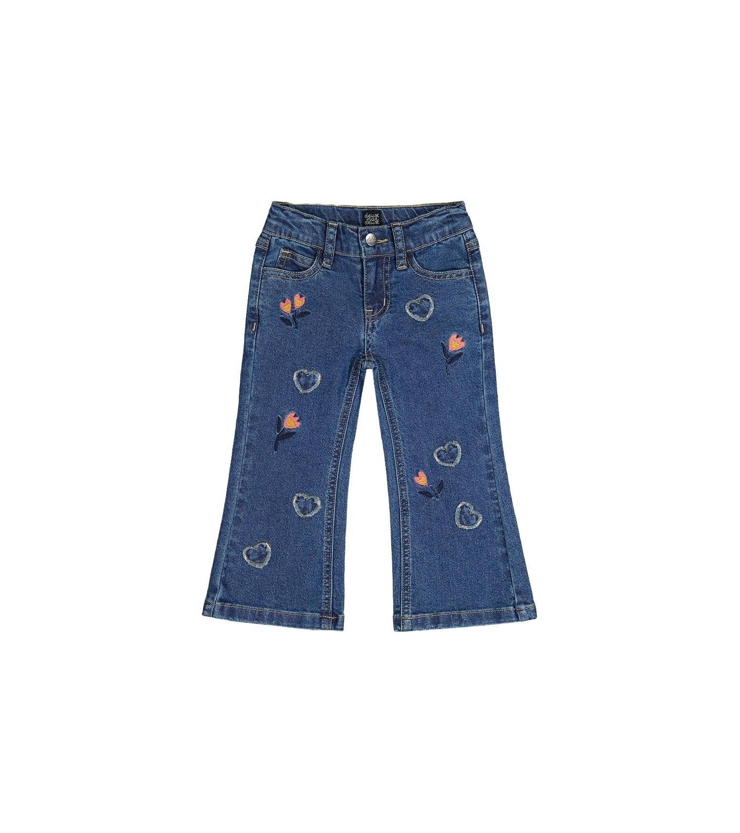 Little and Big Girl (6-8) Boot Leg Jeans