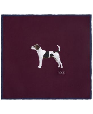 Dog Conversational Small Square Scarf
