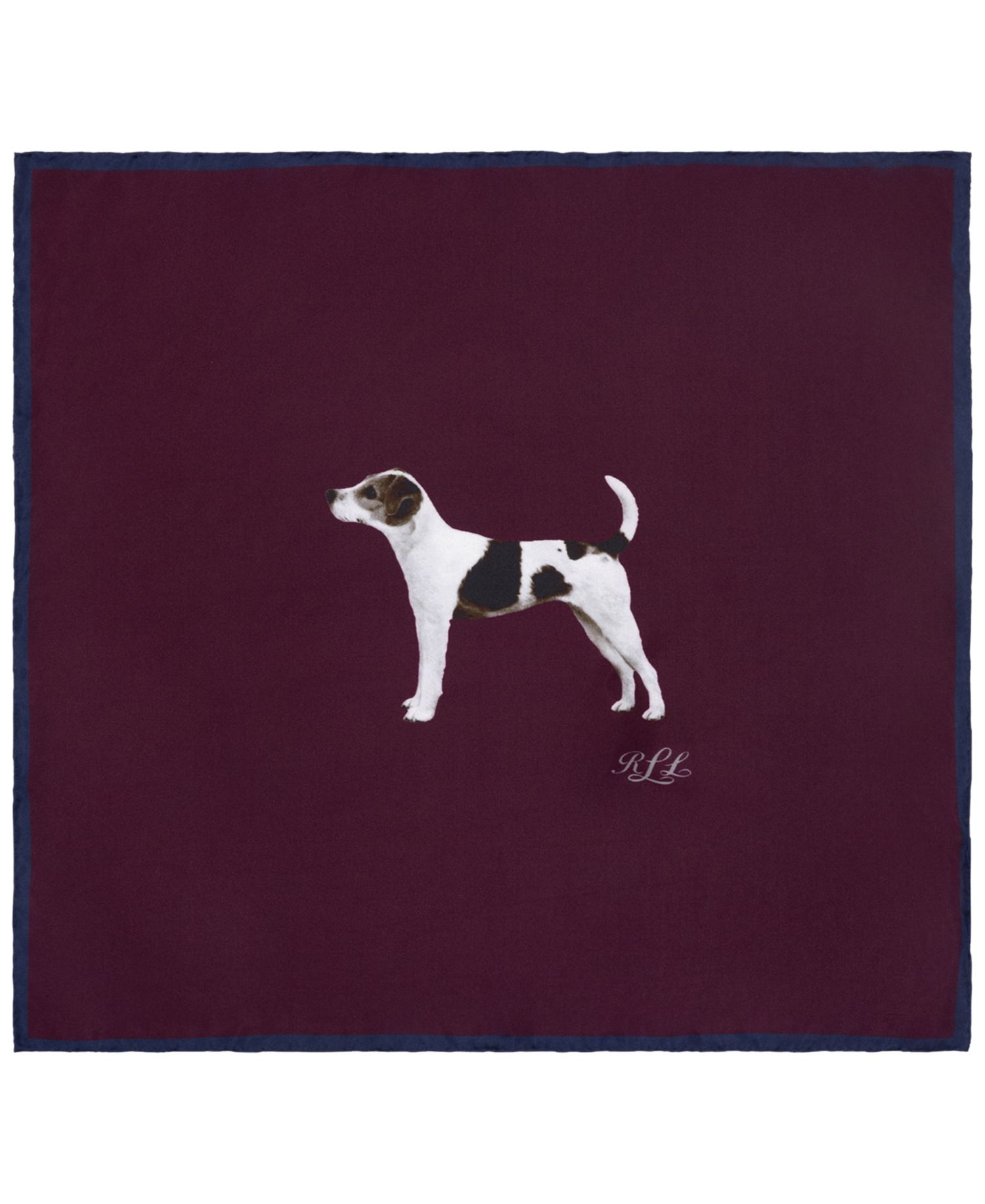 Dog Conversational Small Square Scarf