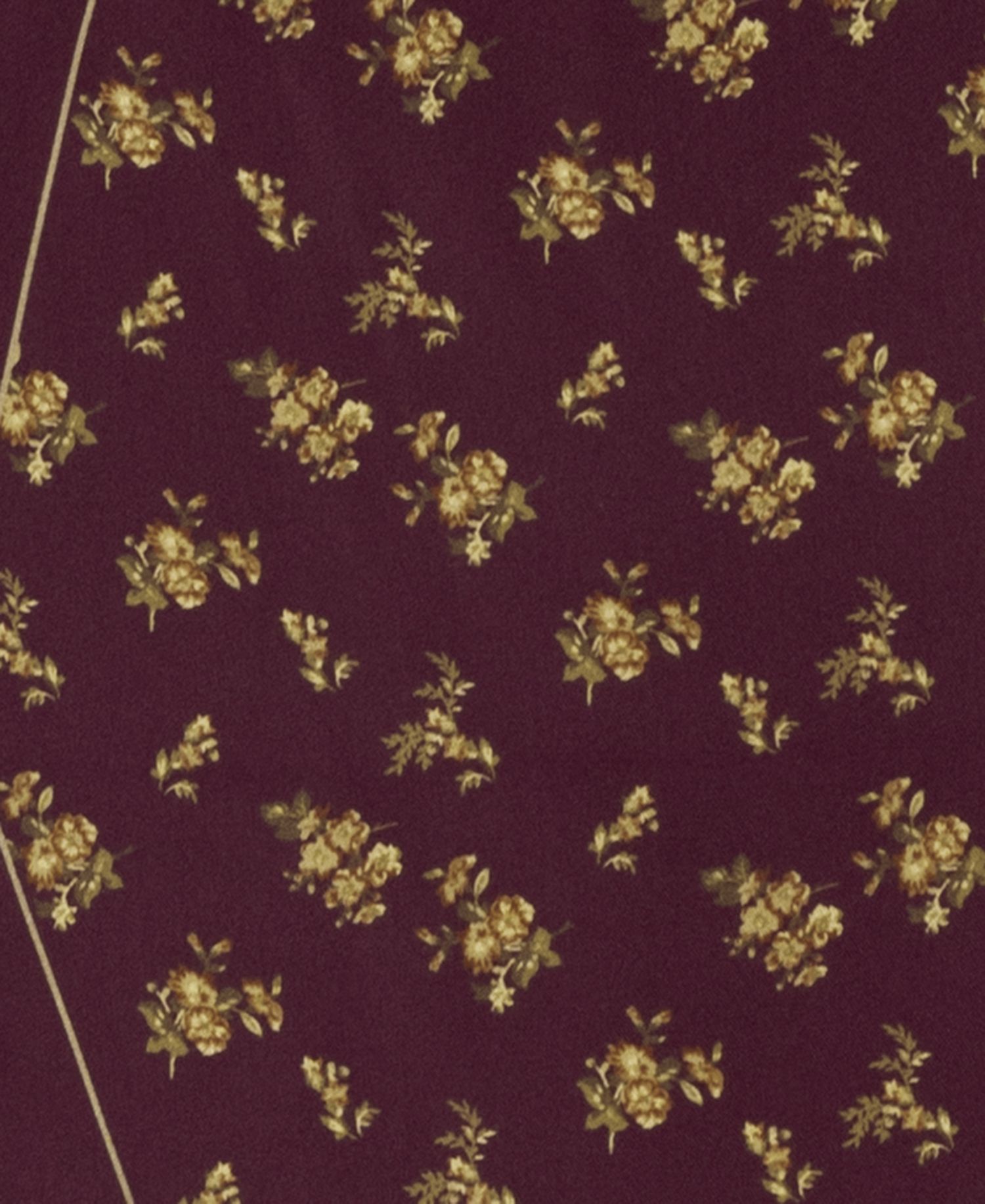 Floral Small Diamond Scarf