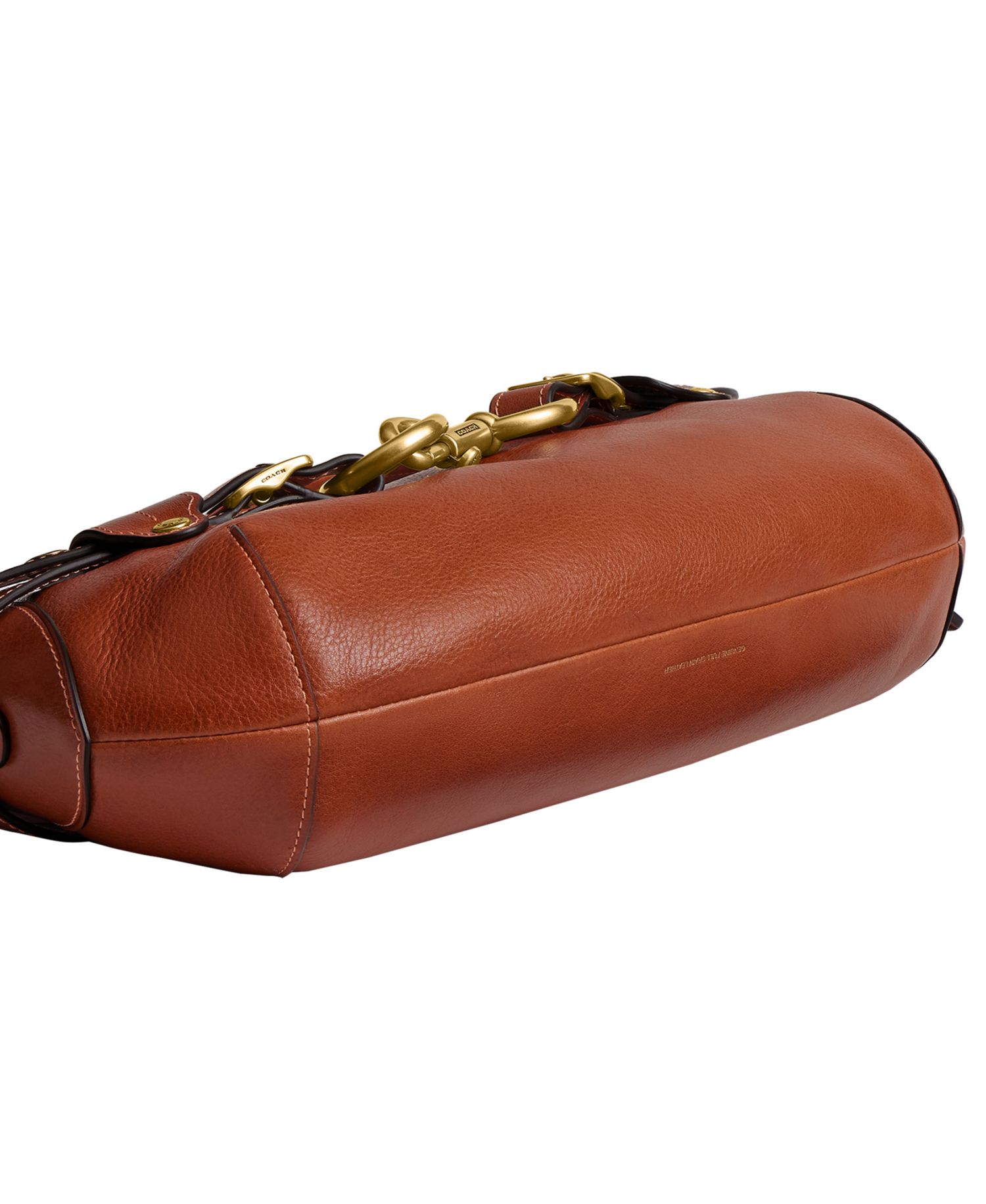 Belted Ergo Leather Medium Shoulder Bag