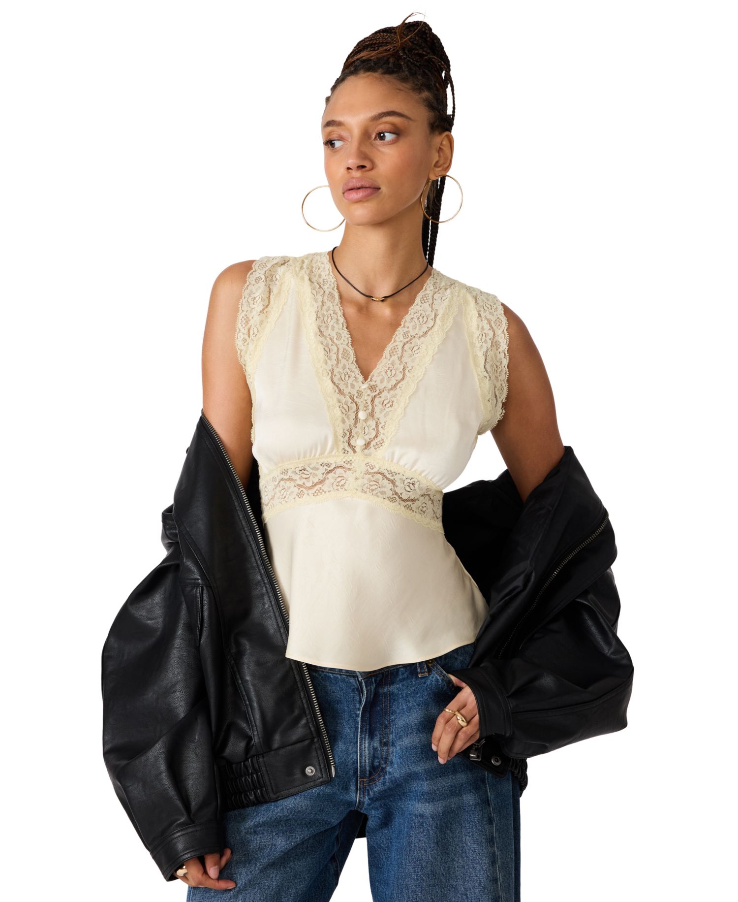 Women's Elinor V-Neck Sleeveless Top