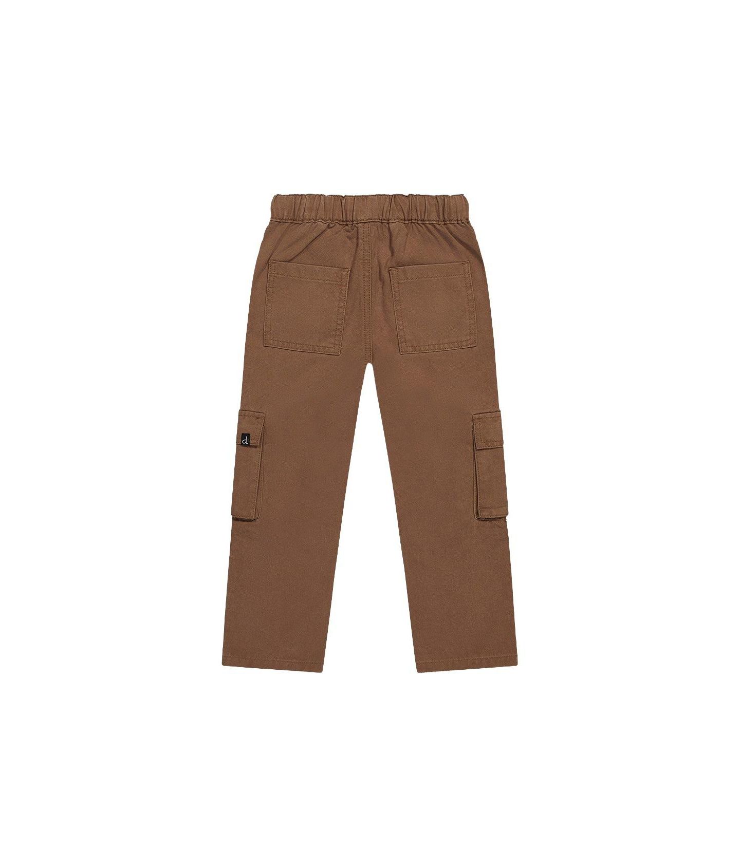 Брюки Deux par Deux Twill Pants with Cargo Pockets для мальчиков-малышей, цвет: Нейтральный коричневый — фото 7