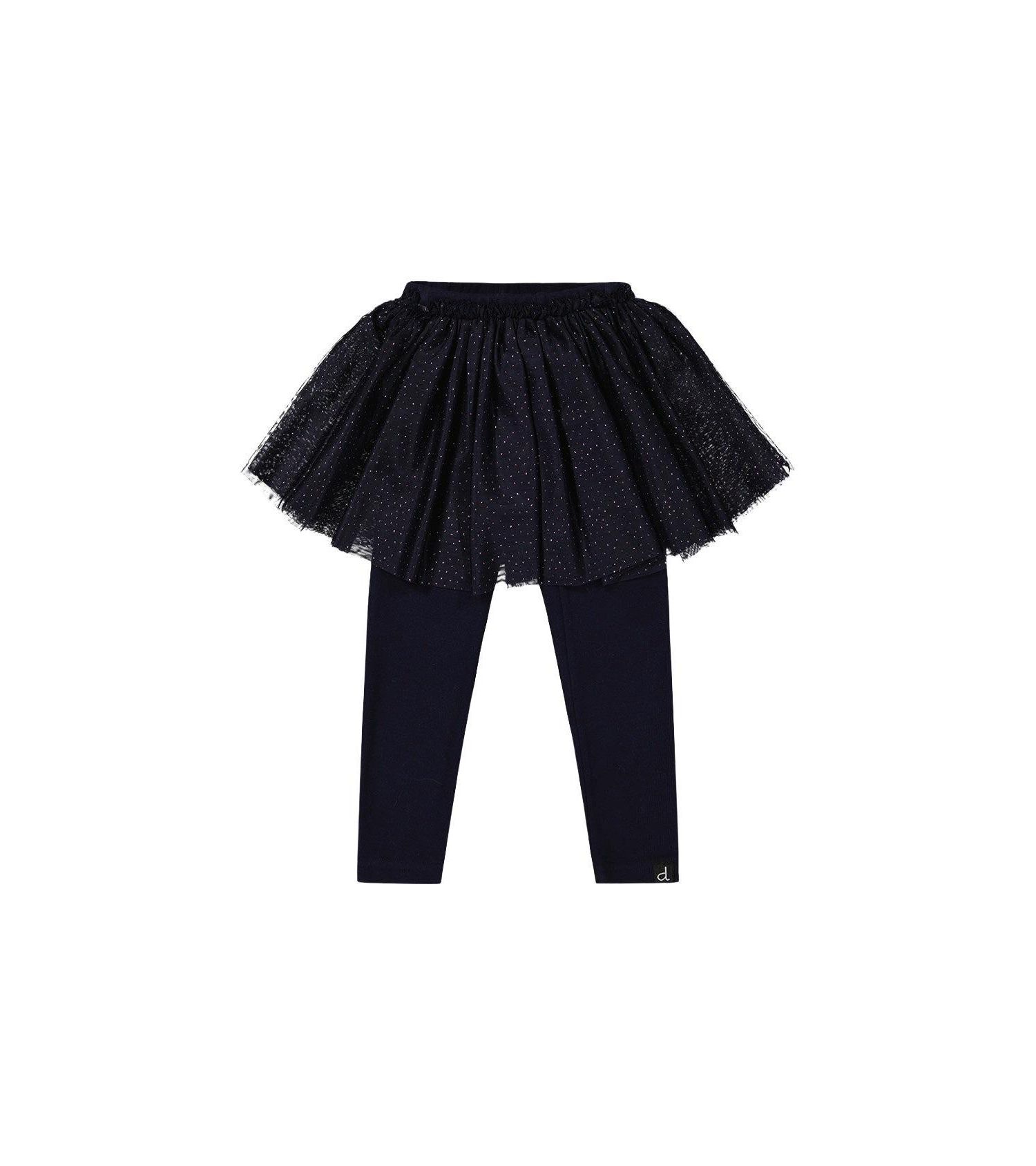 Baby Girl (12m-24m)Leggings with Integrated Tulle Skirt