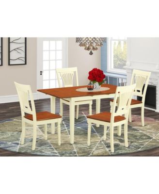 5 Piece Kitchen dinette set - Dinette Table and 4 dinette Chairs