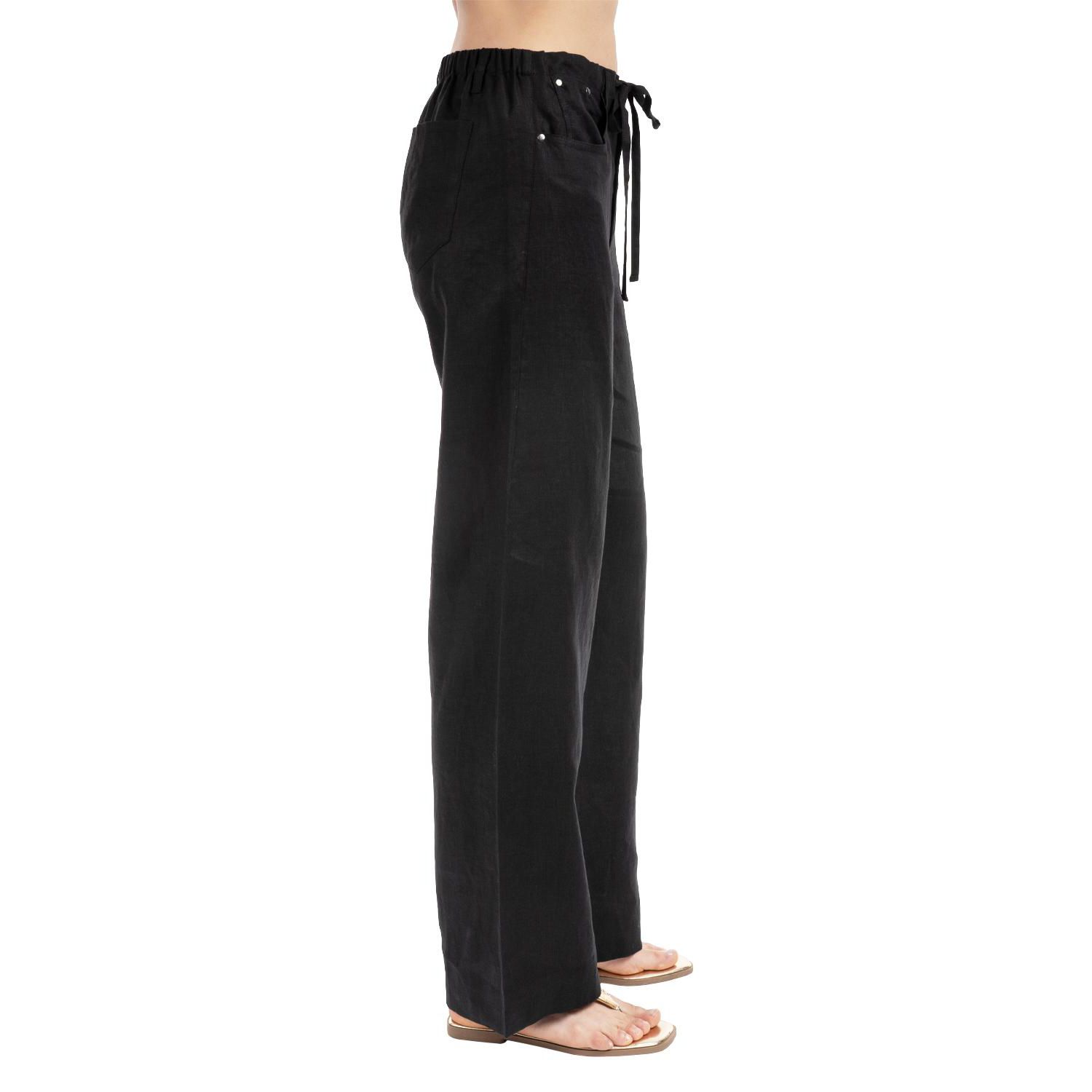 Women's Linen Drawcord Pant