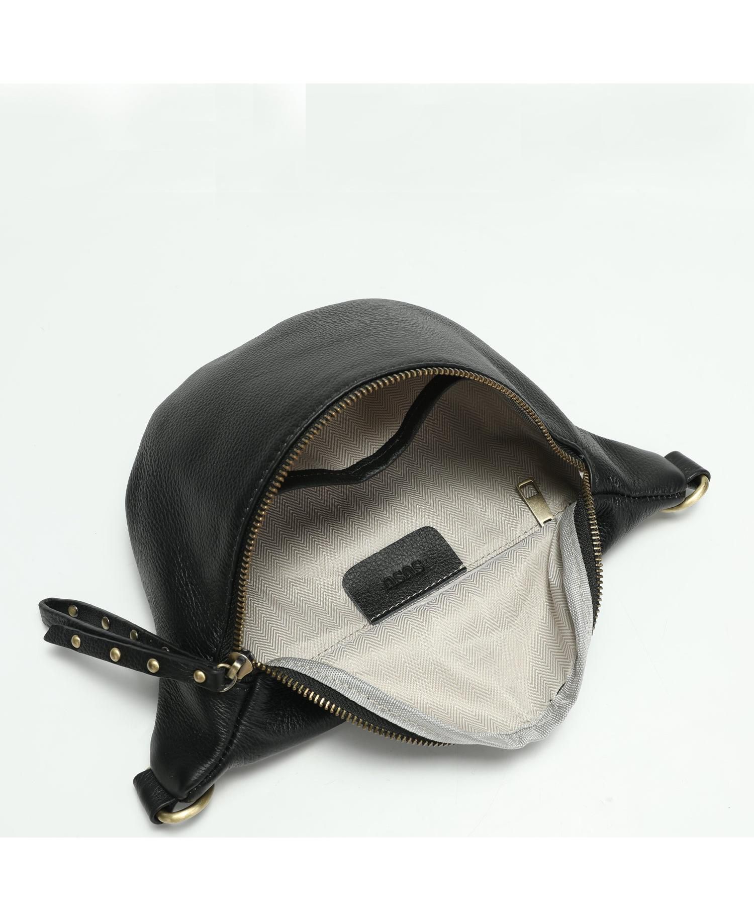 Kira Pebbled Leather Cell Phone Bag Mini Crossbody Purse with Multi Compartments
