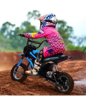 42.9x11.0x20.1 in 24V Kids Electric Ride-On Motorcycle, Remote Control, 350W Motor, Metal Frame, Outdoor Play