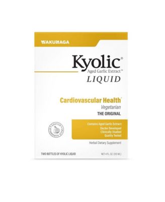 Aged Garlic Extract Cardiovascular Health, Liquid two 2 Ounce bottles (120 ml)