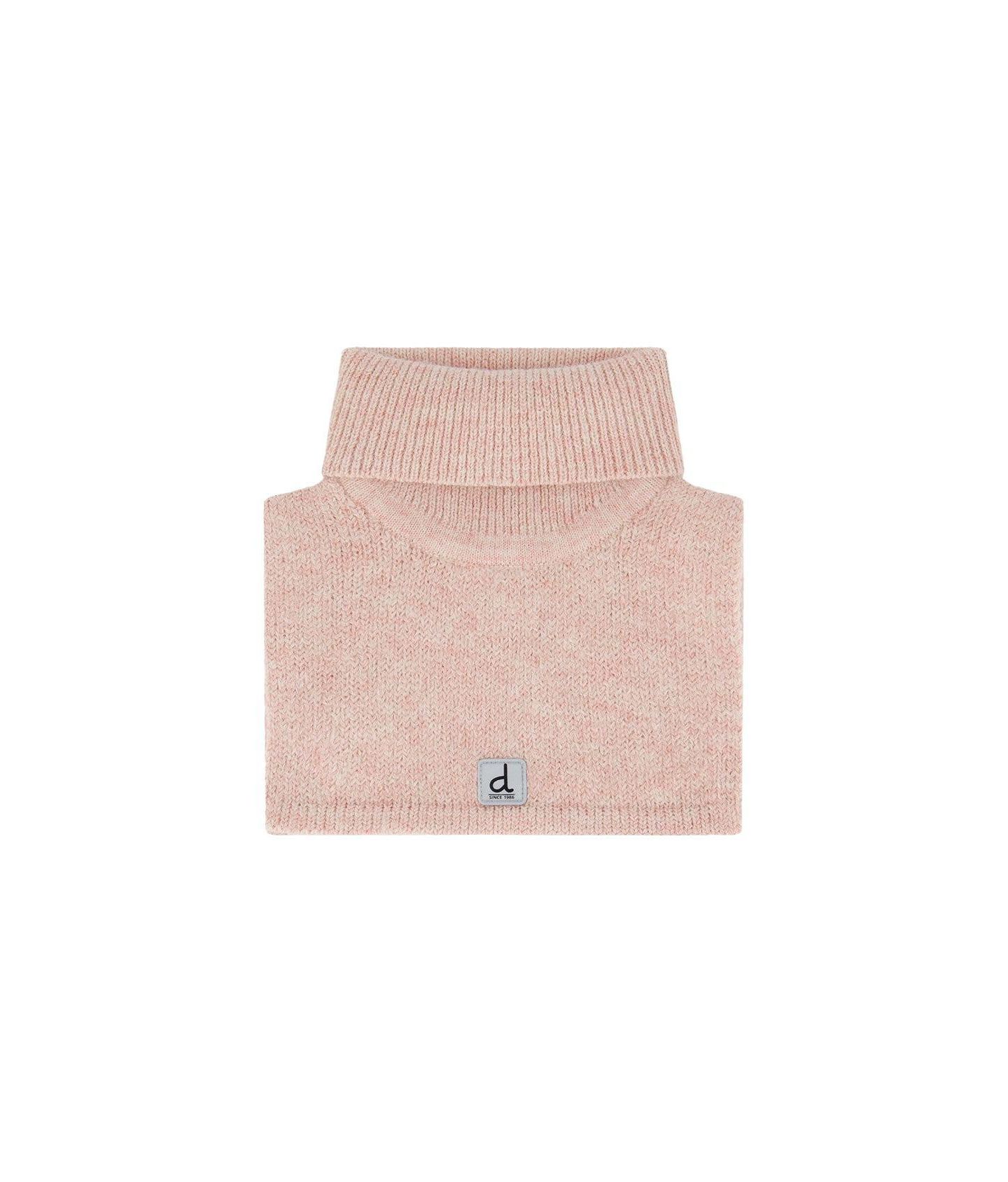 Deux par Deux Little and Big Girl 5-14Y Knit Turtle Neckwarmer, цвет: Бледный пыльный розовый — фото 1