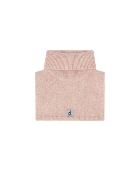 Deux par Deux Little and Big Girl 5-14Y Knit Turtle Neckwarmer, цвет: Бледный пыльный розовый