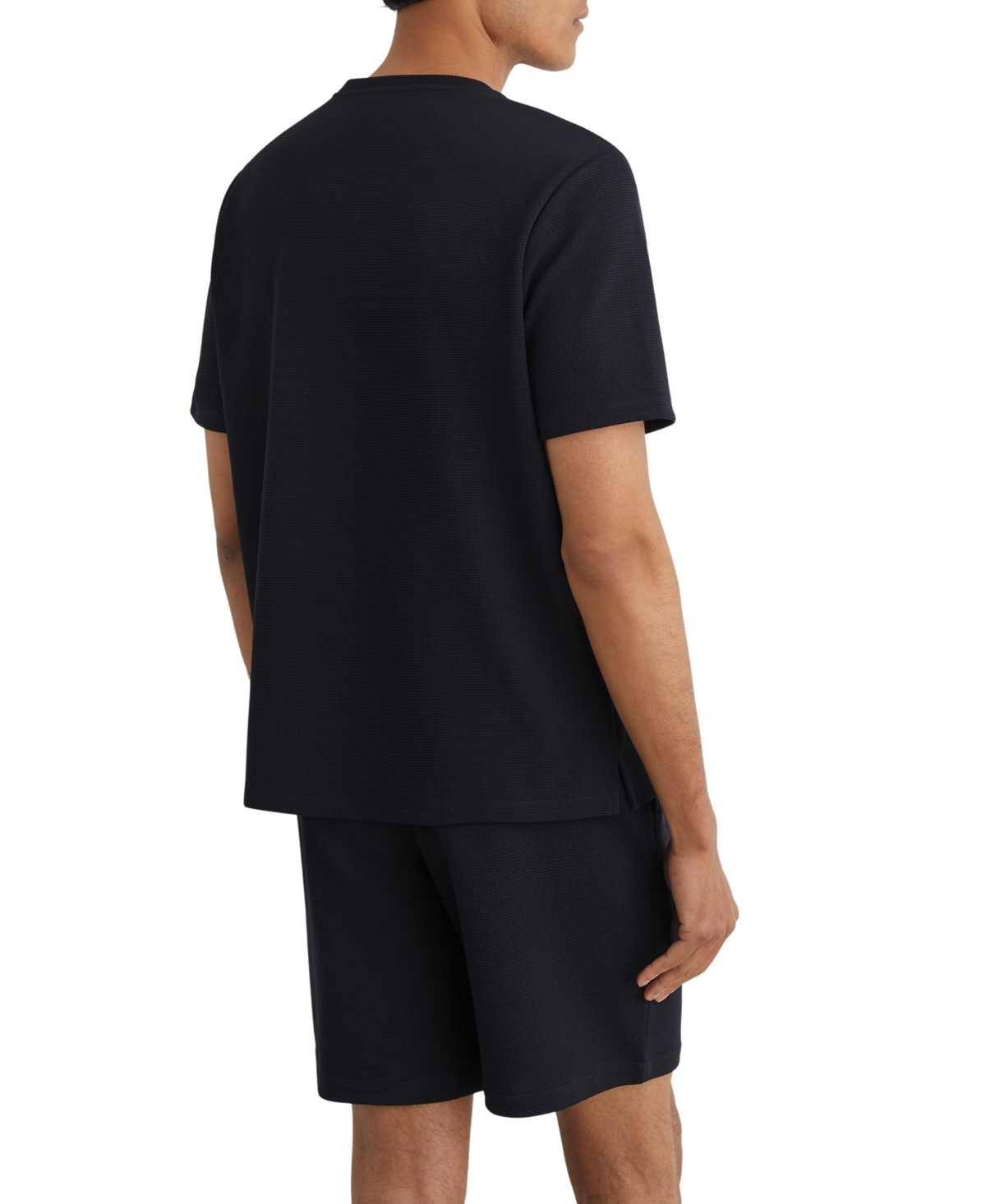 Reiss Men's Cole Textured Modern-Fit Crew-Neck T-Shirt