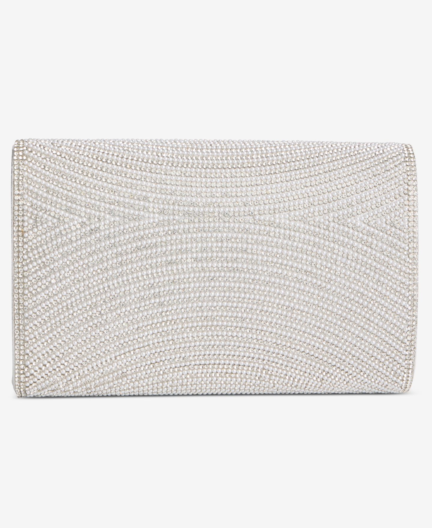 Женский клатч I.N.C. International Concepts Caitlin Embellished Evening Clutch Handbag, цвет: Жемчужный — фото 2