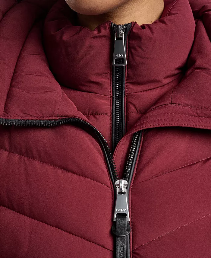 Women's Bibbed Packable Puffer Coat - thumbnail 6