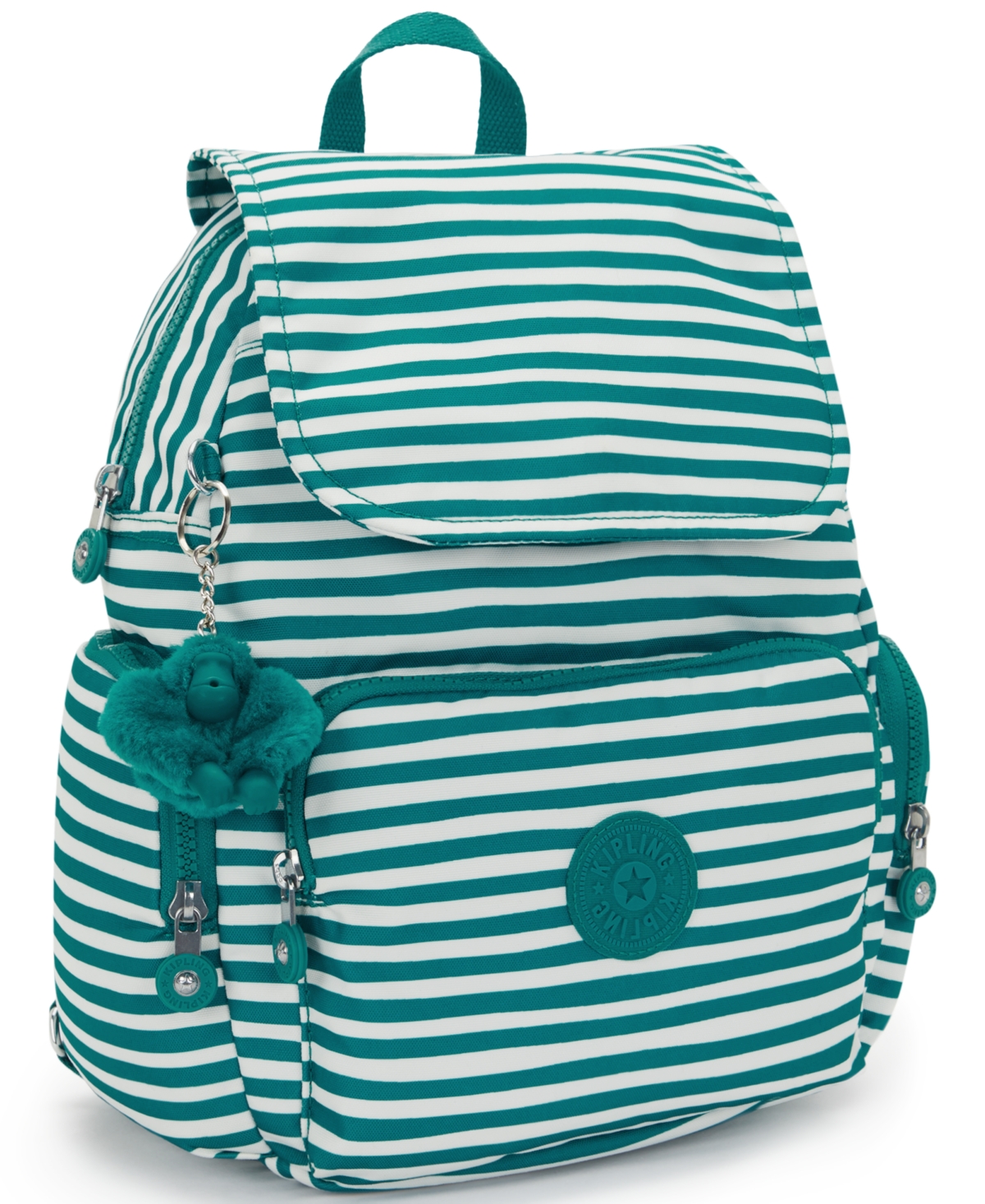 Kipling City Pack Backpack In Parasol Stripes