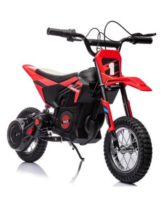 24V 9ah Kids Ride on Motorcycle,13.6MPH Fast Speed Electric Battery-Powered Off-Road Motocross with 250W Strong Motor, Chain-Driven