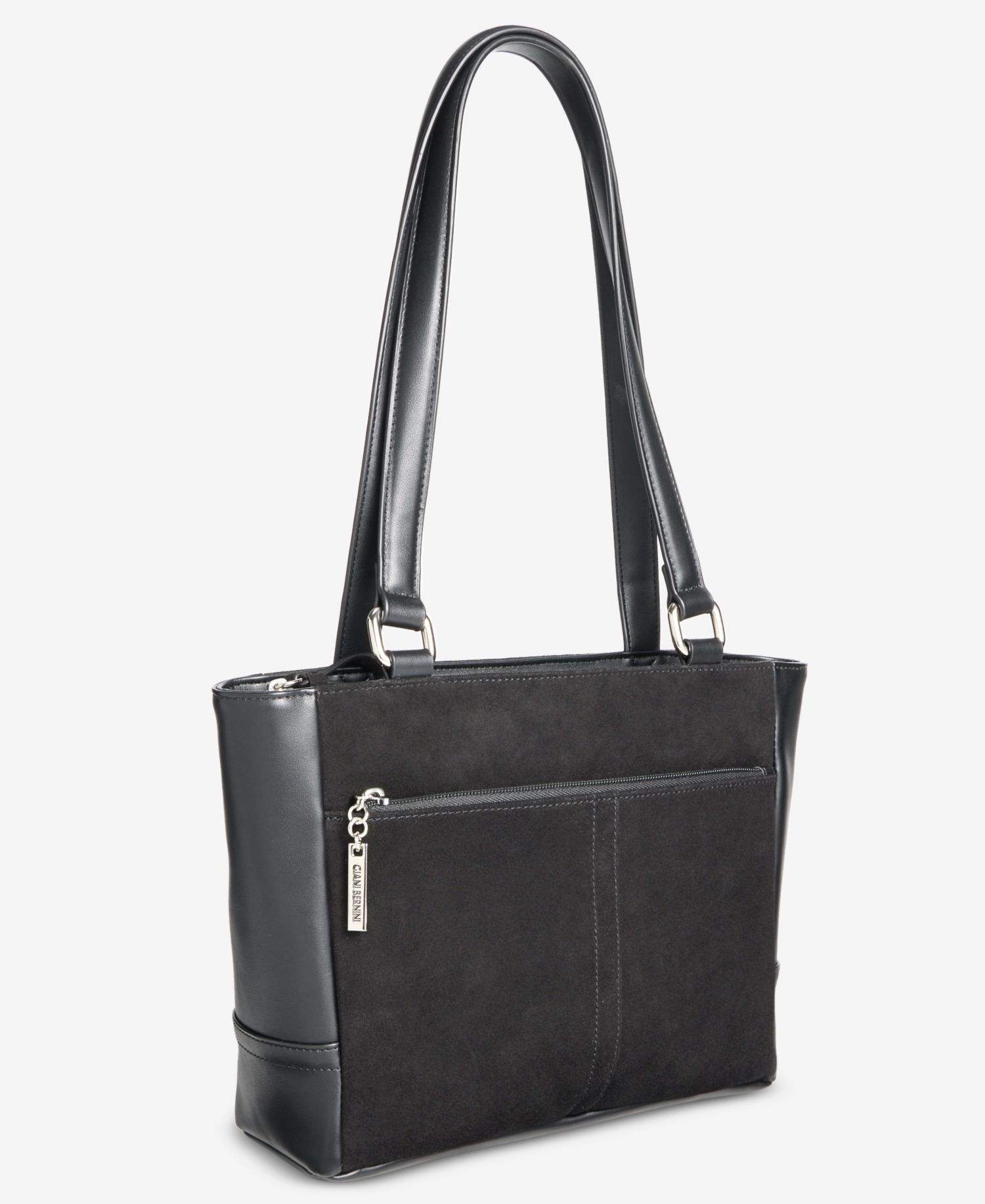 Nappa Suede Combo Tulip Tote