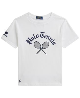 Boys' 2T-7 US Open Polo Tennis Short-Sleeve T-Shirt