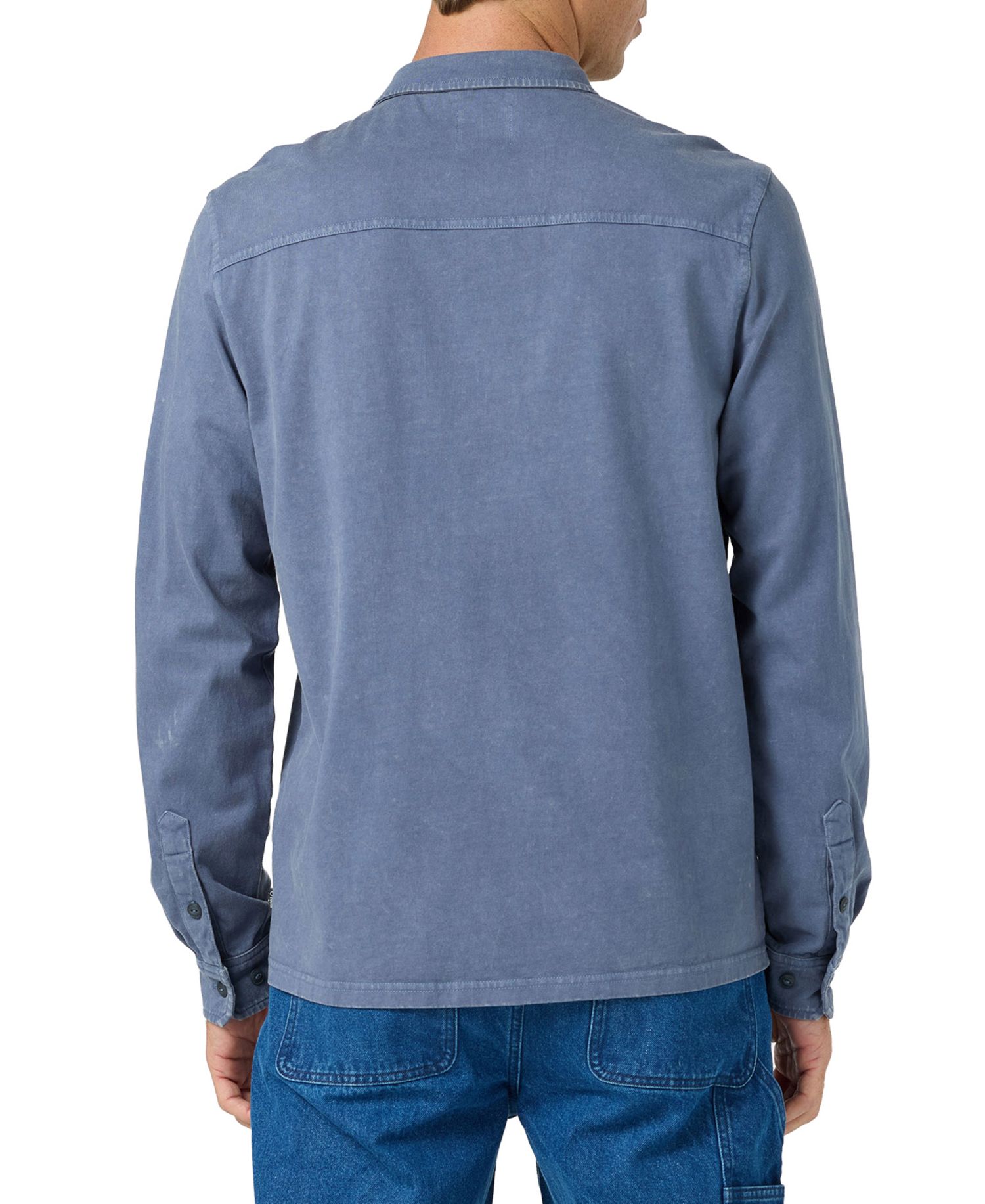 Men's Button-Up Knit Shirt