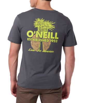Men's Livin' For Adventure Palm Tree Graphic T-Shirt