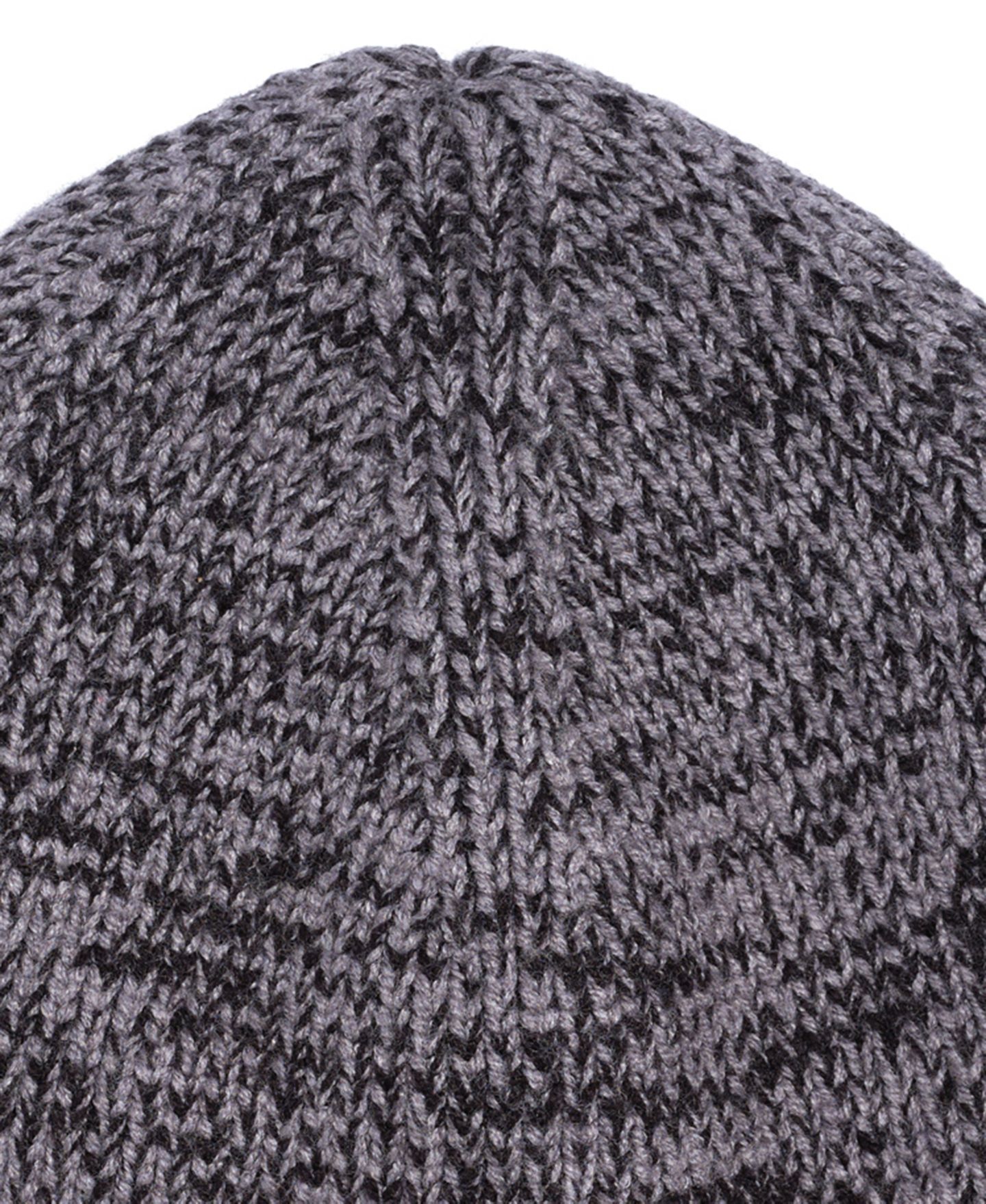 Мужская шапка Alfani Fleece-Lined Chevron, цвет: Чёрный — фото 3
