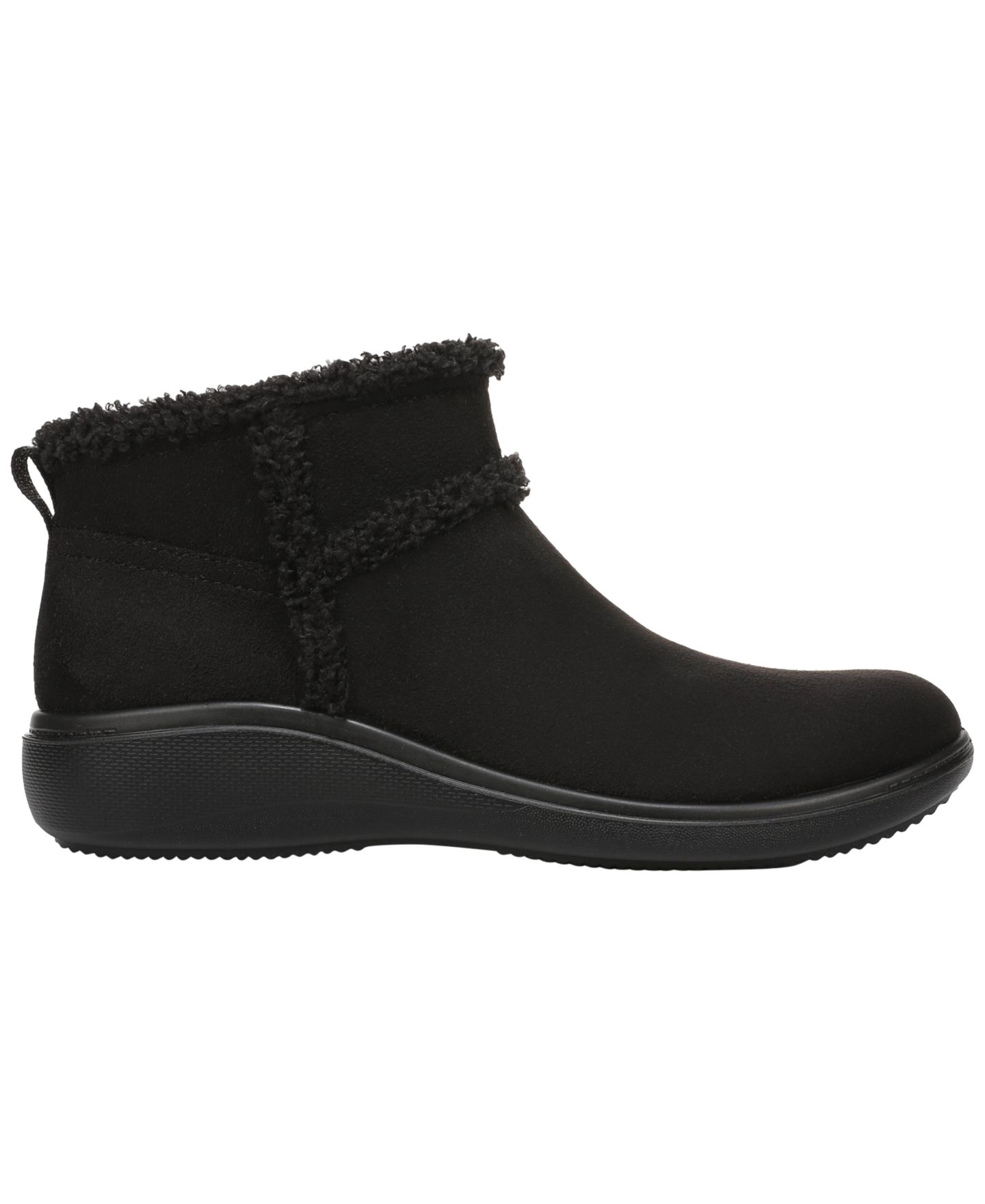 Женские ботинки LifeStride Birch Zip Short Booties, цвет: Чёрный — фото 2