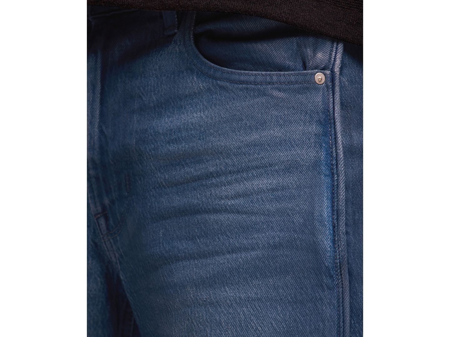 Мужские джинсы Hudson Jeans Walker Track Zip-Fly Bootcut, цвет: Тёмно-синий — фото 3