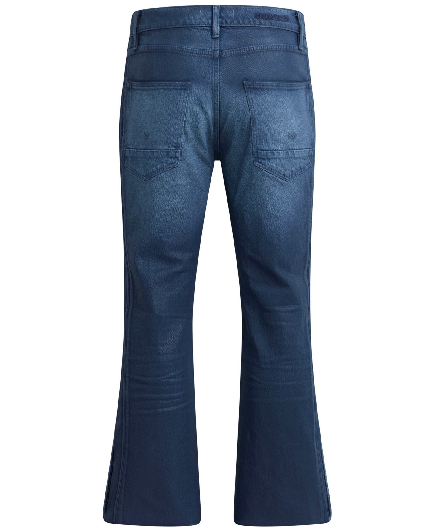 Мужские джинсы Hudson Jeans Walker Track Zip-Fly Bootcut, цвет: Тёмно-синий — фото 7