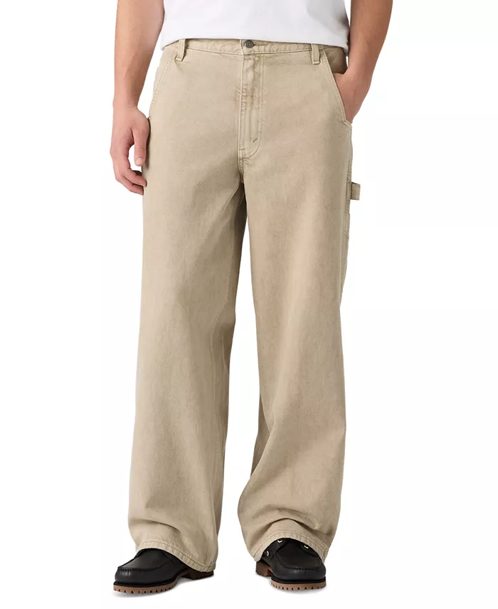 Men's Baggy Utility Zip-Fly Jeans