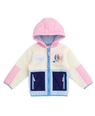 Toddler Girls (2T-4T) Hooded Fleece Jacket