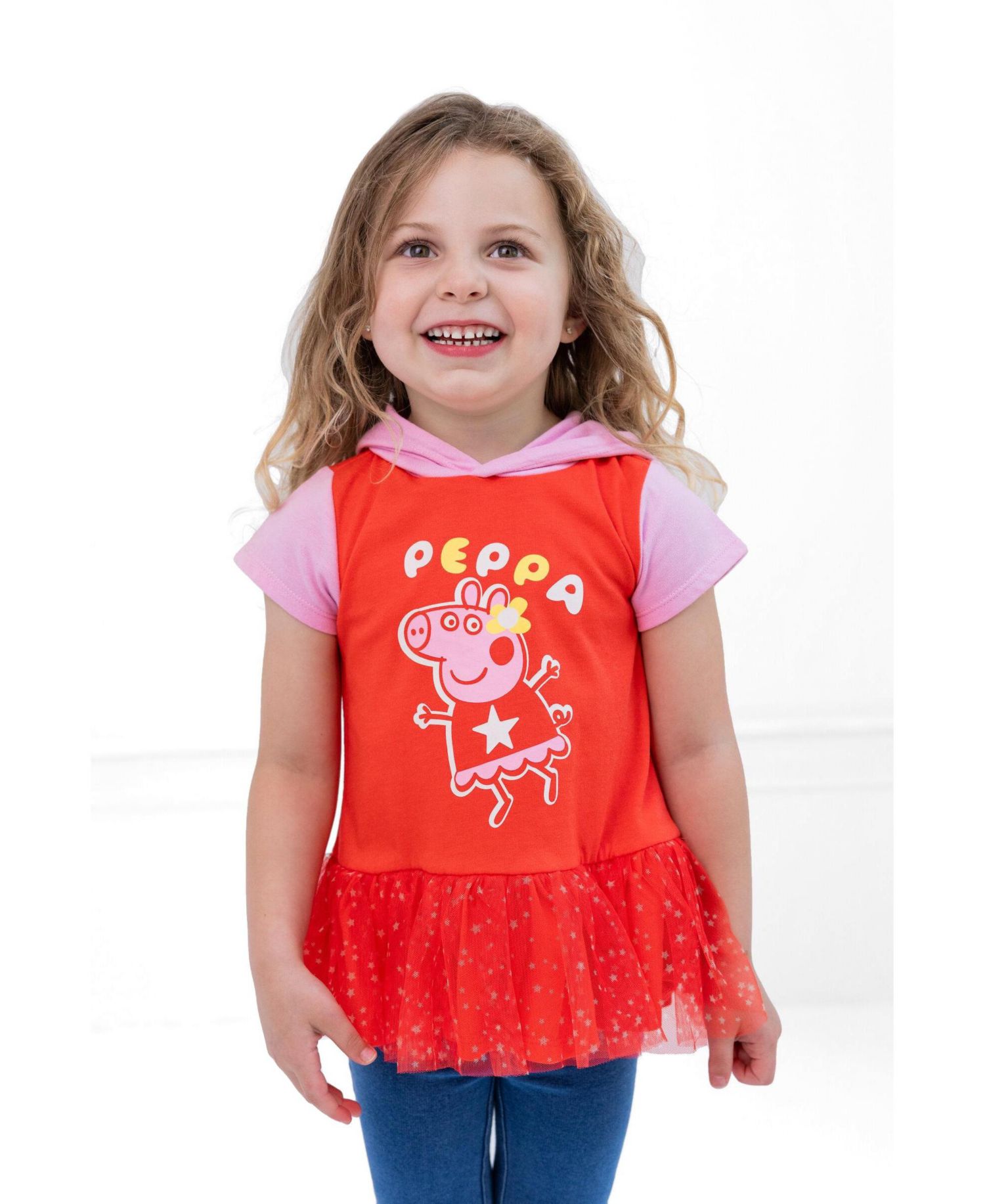 Little Girls' (5-8) Cosplay Hooded Tee