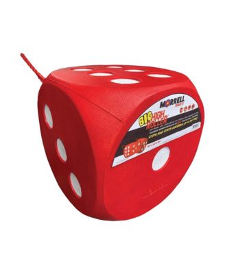 Big High Roller 17 Pound 6 Sided Any Tip Dice Cube Archery Target