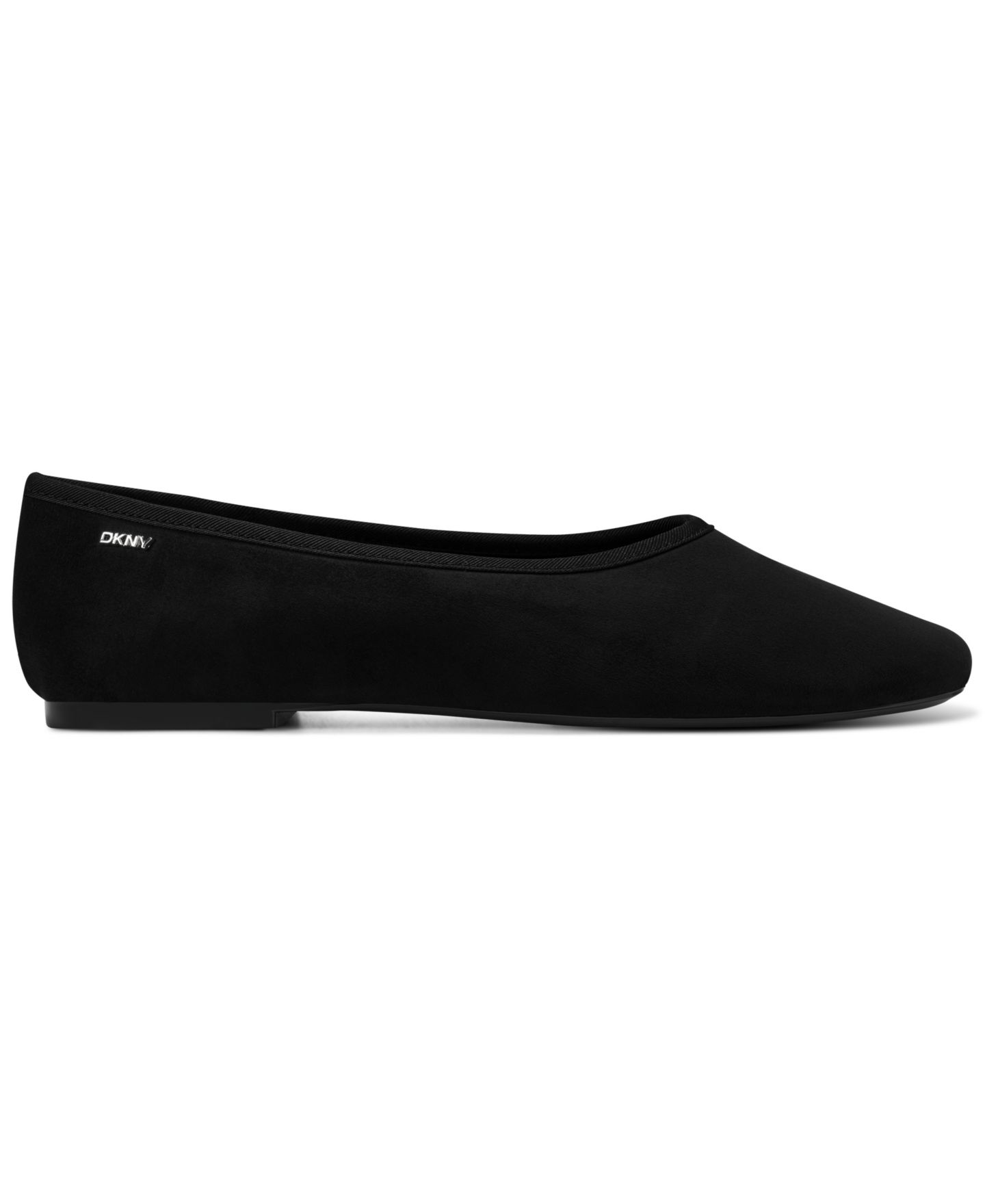 Женские балетки DKNY Diantha без застёжки, цвет: Чёрный — фото 2