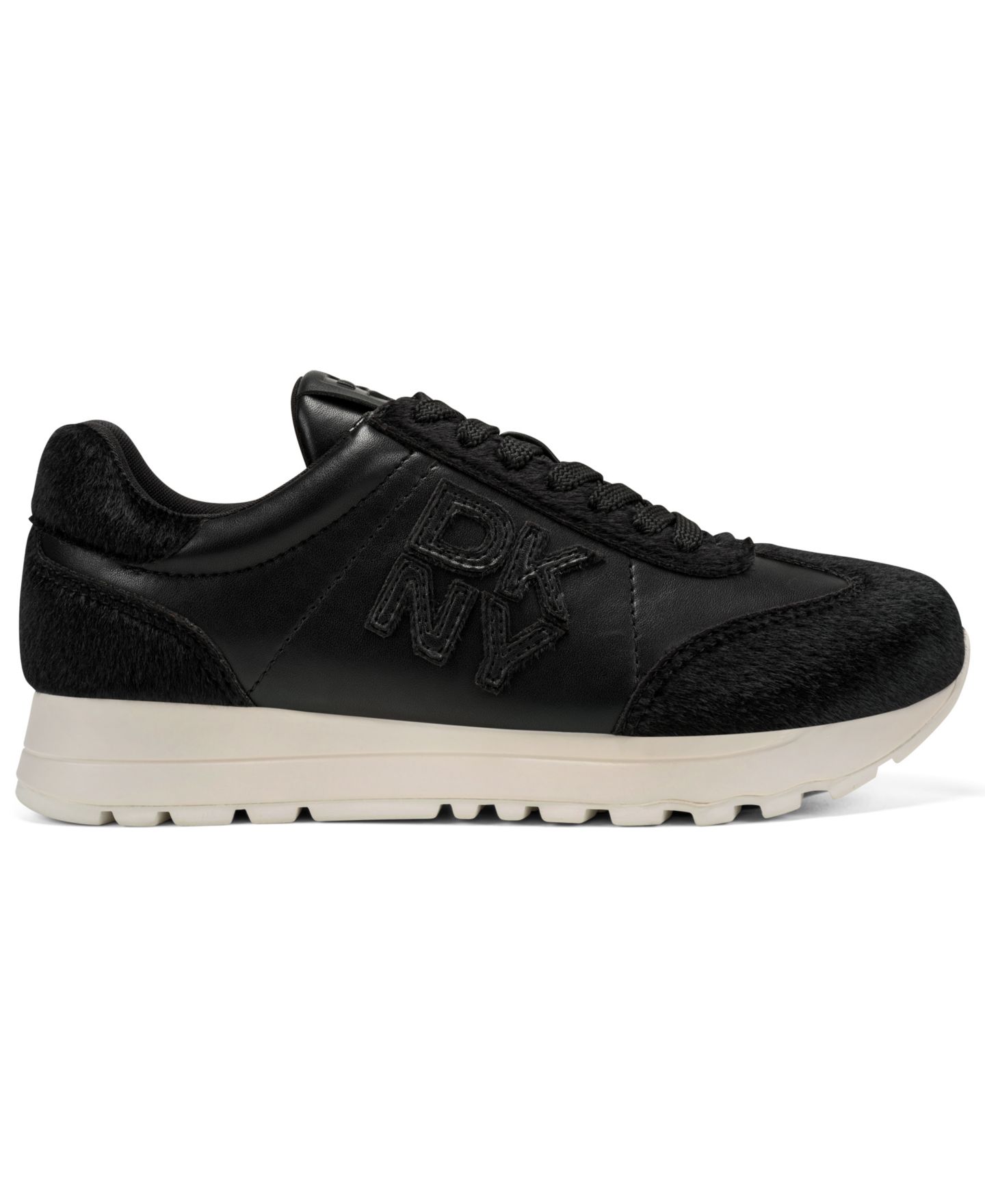 Женские кроссовки DKNY Jaylani Lace-Up, цвет: Чёрный — фото 2