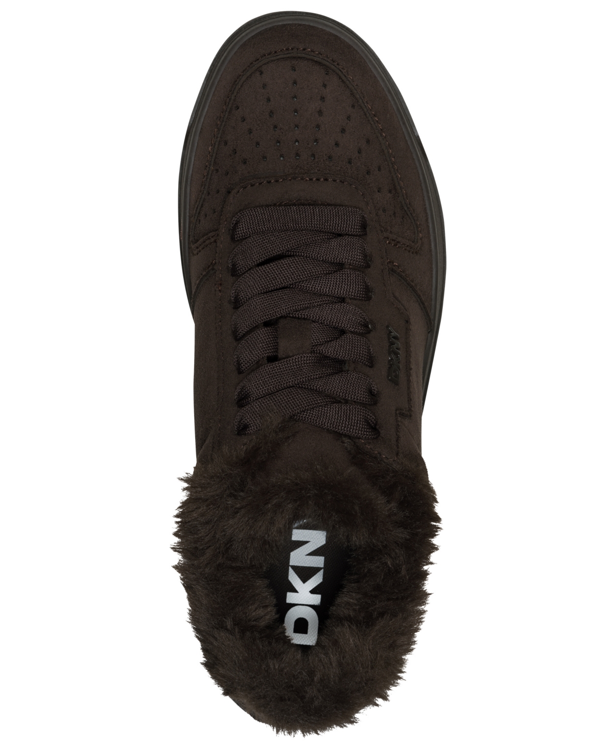 Dkny Women's Autumn Fur Lace-Up Sneakers