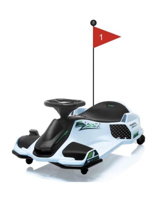 Electric Drift Variable-Speed Go-Kart, 110 lbs Capacity, Ages 8+