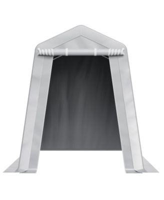 Outdoor Storage Shelter Shed 6x8 ft Waterproof Portable Canopy Carport Tent