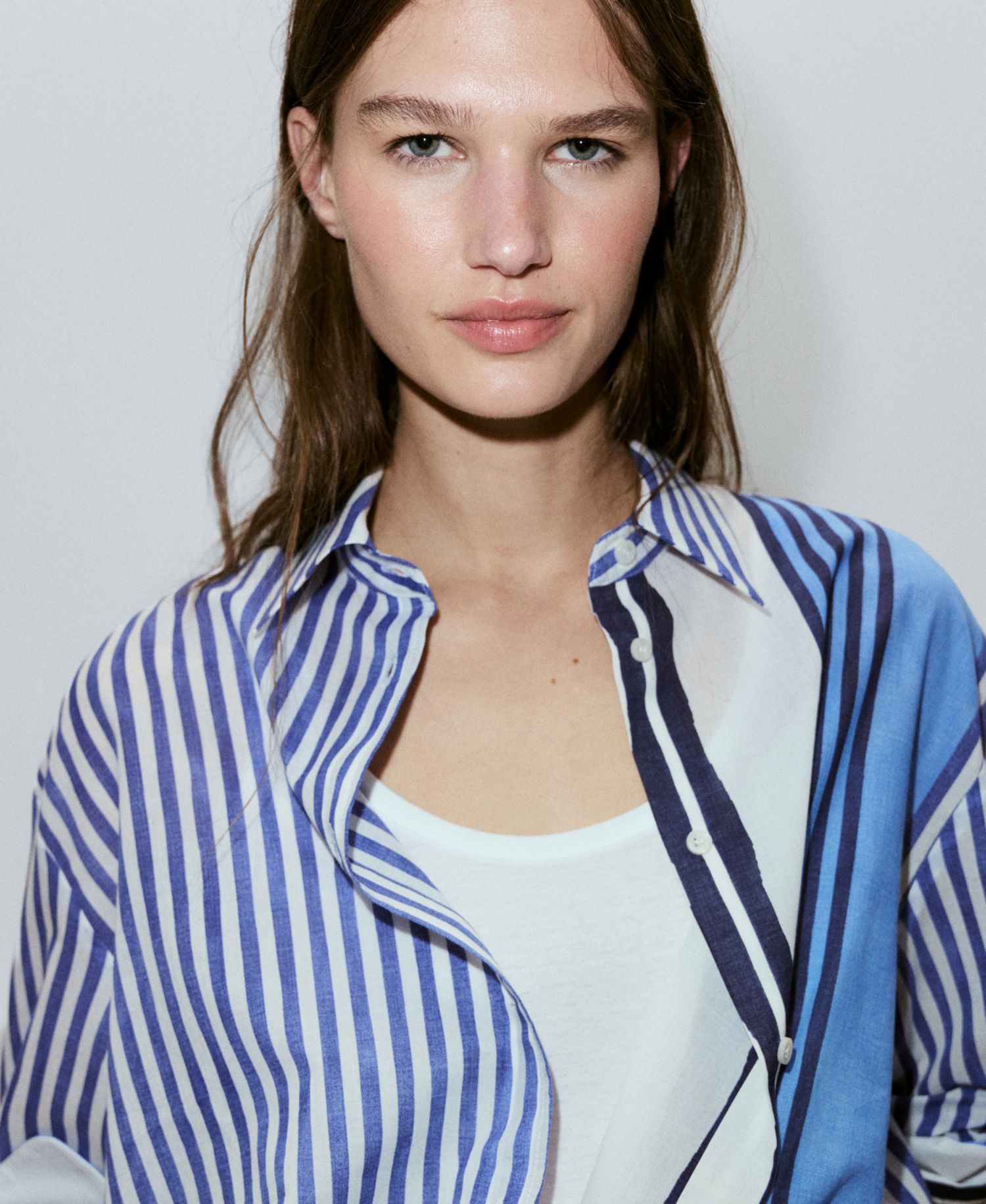 Women's Cotton Striped Shirt