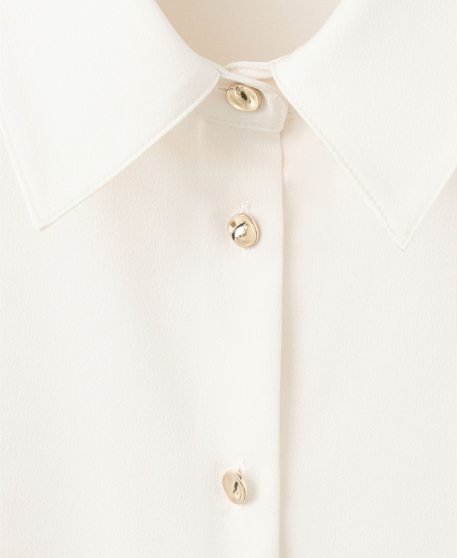 Women's Satin Finish Flowy Shirt