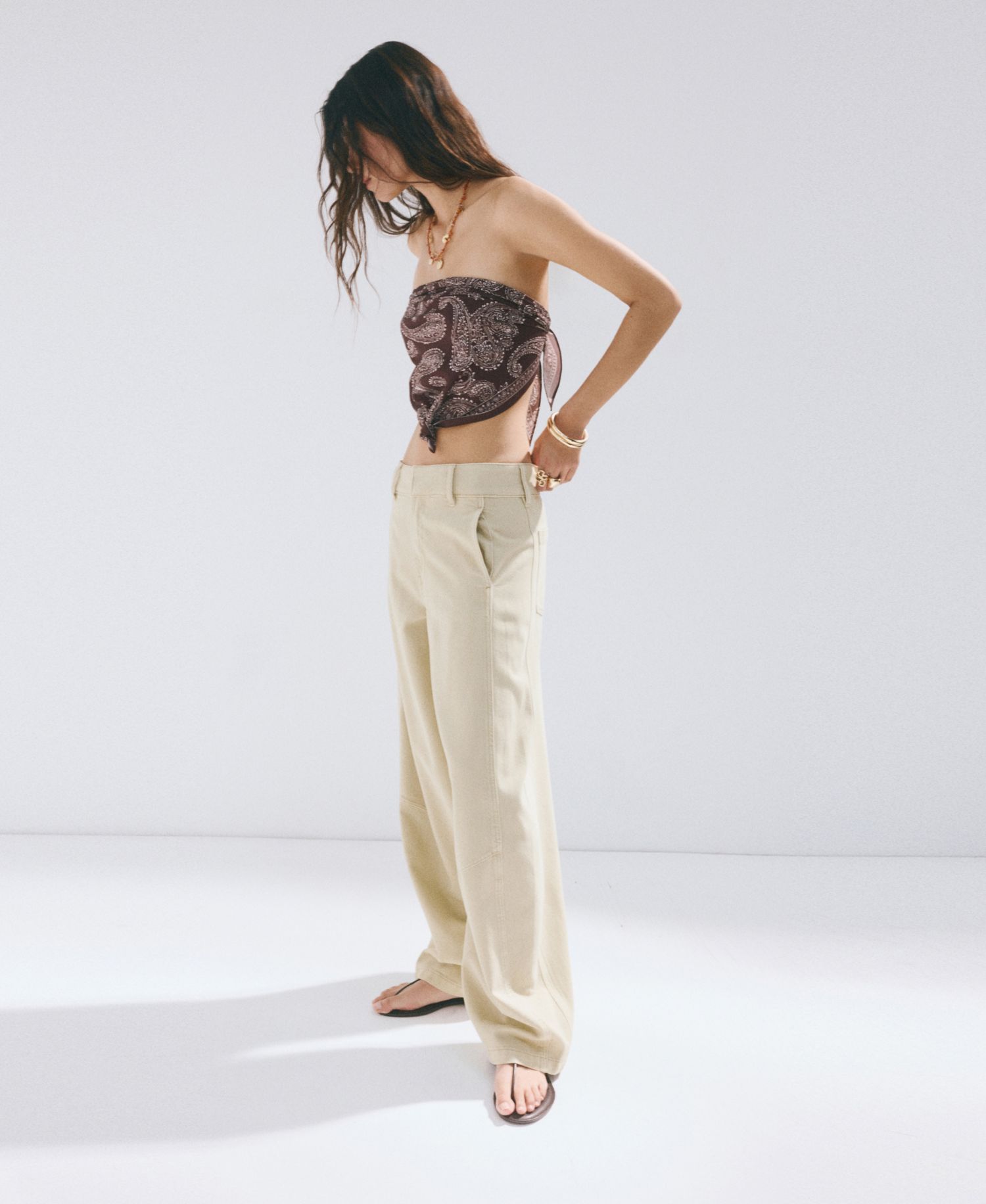 Women's Seams Balloon Jeans