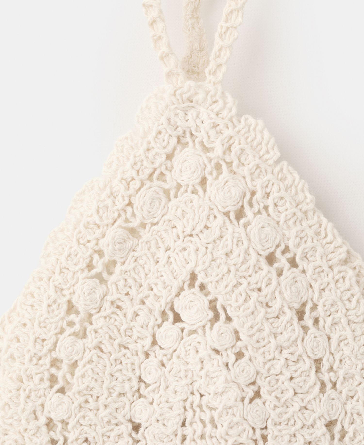 Women's Crochet Floral Top