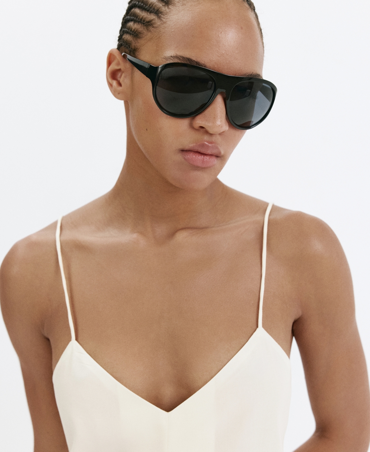 Mango Women's Straight Open-Back Jumpsuit