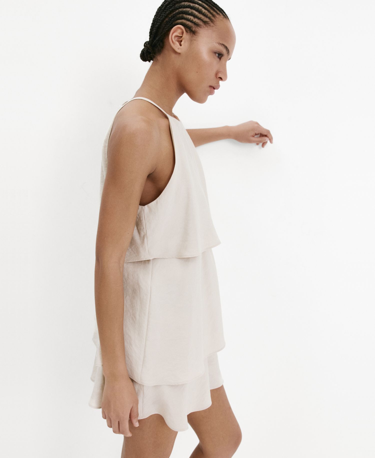 Women's Ruffled Modal Dress