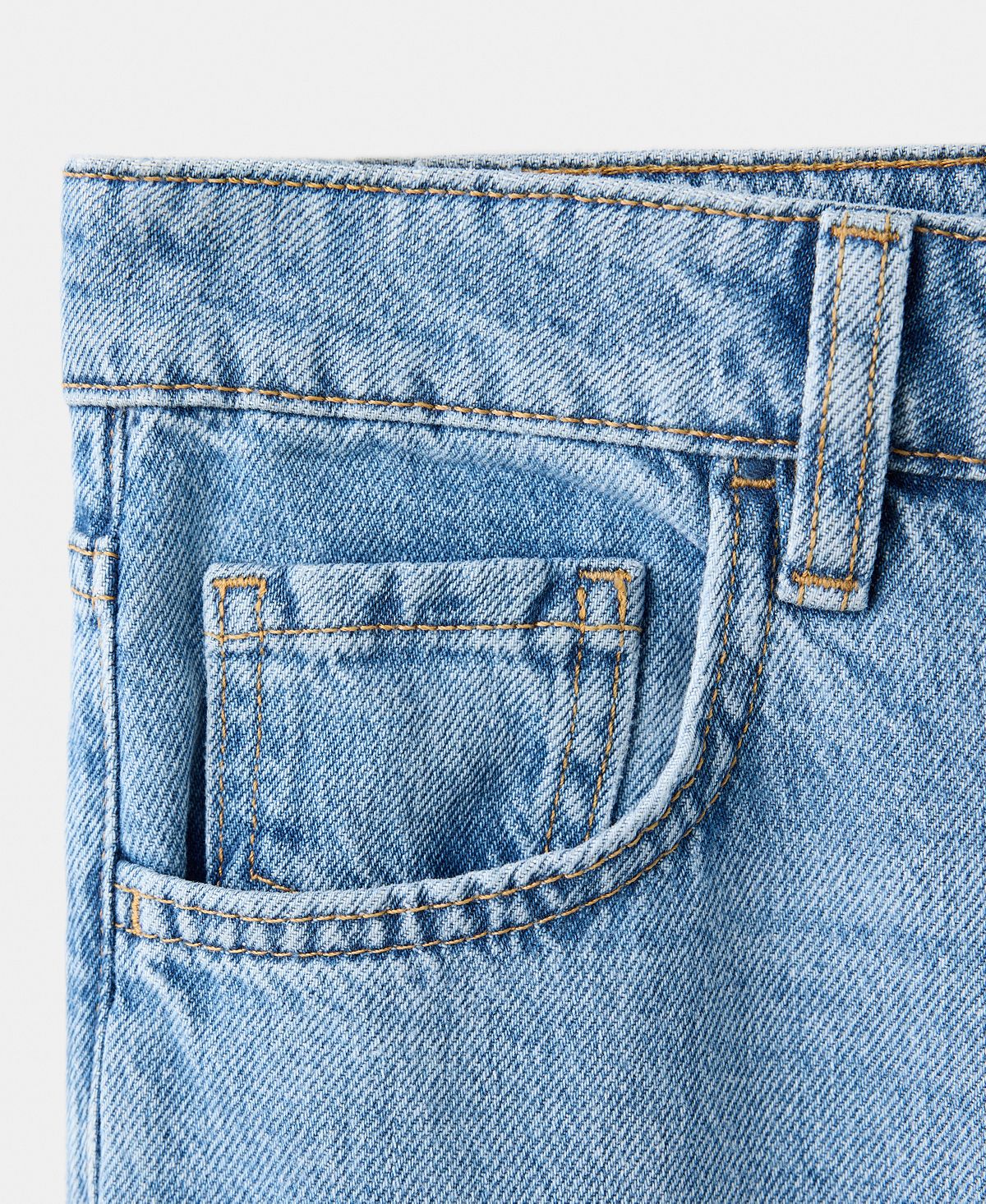 Mango Women's Danila High-Waisted Wide Leg Jeans view 3 — MAYCSS fashion products