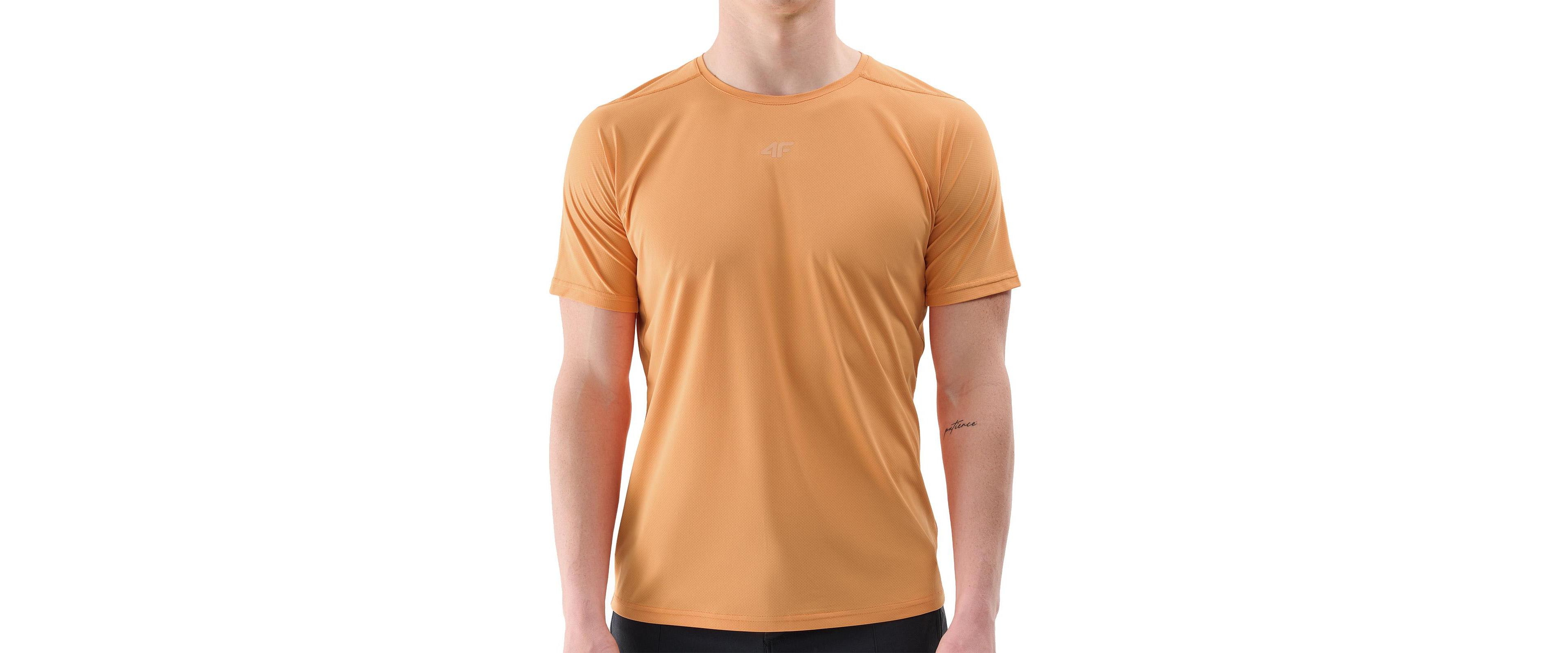 4F Men's Performance Wear Quick-Dry Cycling T-Shirt – Regular Fit