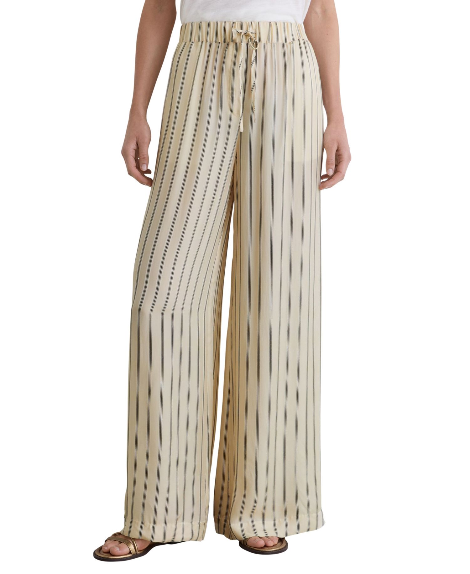 Women's Minnie Wide-Leg Stripe Pants